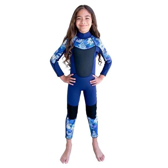 Kids Swim Rashguard - Blue and Black - Picture 5 of 6